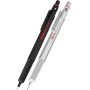 Ołówek automatyczny rOtring 600 metalowy 0.7mm, czarny - 7